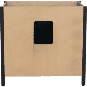 Hanleigh 36 in. Vanity with Slab Doors in Dark Horse